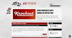 Desktop Screenshot of joe-stevens.com